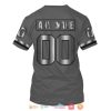 Personalized Nfl Washington Football Team Dark Grey Custom 3D Shirt