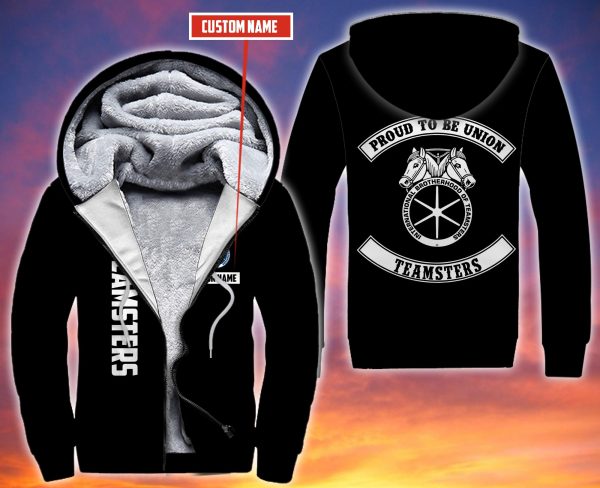 Personalized Nternational Brotherhood Of Teamsters Custom All Over Print 3D Fleece Hoodie