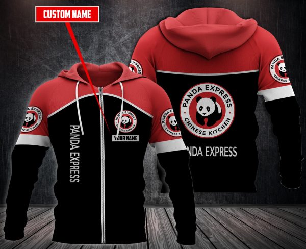 Personalized Panda Express 3D Fleece Hoodie