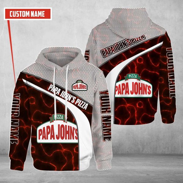 Personalized Papa John’S Pizza Custom All Over Print 3D Hoodie