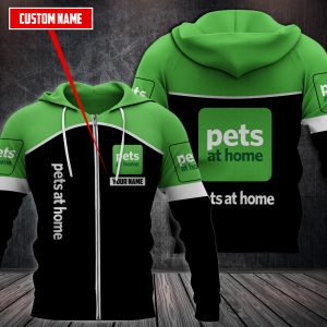 Personalized Pets At Home 3D Fleece Hoodie