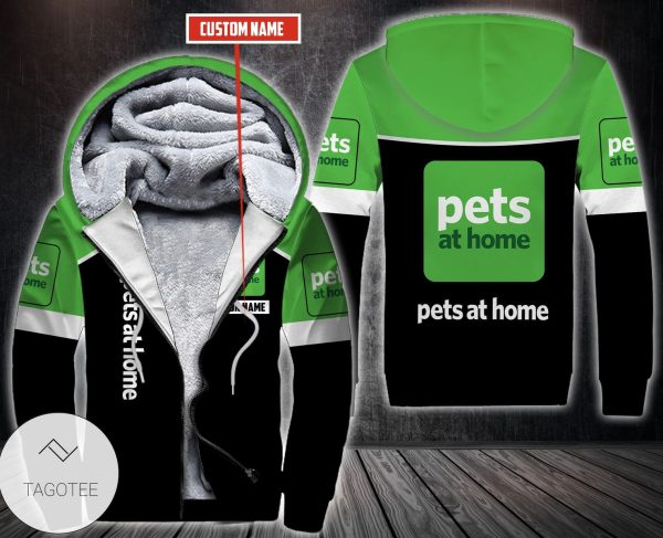 Personalized Pets At Home Fleece Hoodie