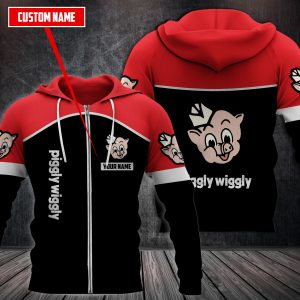 Personalized Piggly Wiggly 3D Fleece Hoodie