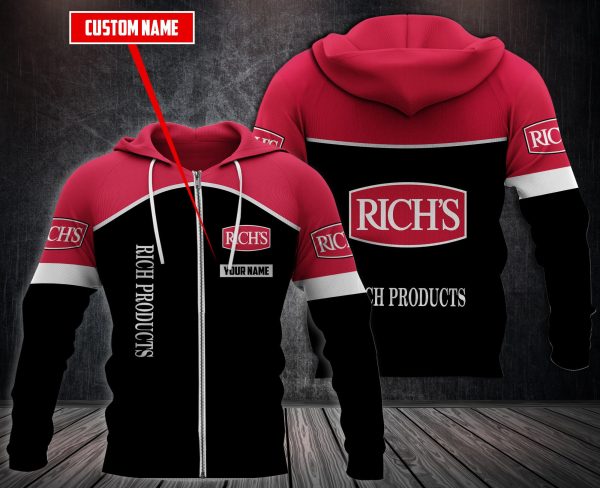 Personalized Rich Products 3D Hoodie