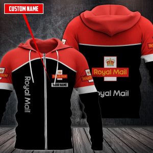 Personalized Royal Mail 3D Fleece Hoodie