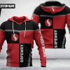 Personalized Safeway Black Red Custom Hoodie