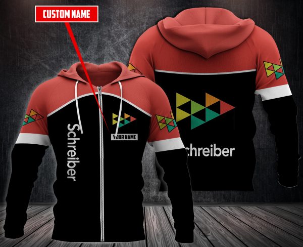 Personalized Schreiber Foods 3D Fleece Hoodie