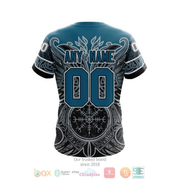 Personalized Seattle Kraken Nhl Norse Viking Symbols Custom 3D Shirt