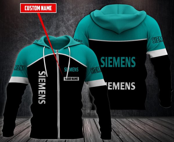 Personalized Siemens 3D Fleece Hoodie