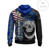 Personalized St. Louis Blues Skull Hoodie