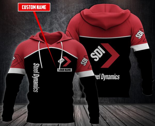 Personalized Steel Dynamics 3D Fleece Hoodie