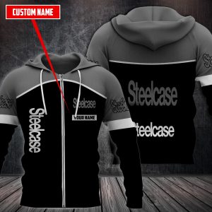 Personalized Steelcase 3D Fleece Hoodie