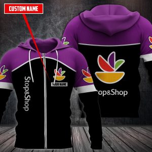 Personalized Stop & Shop 3D Fleece Hoodie