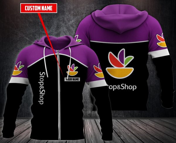 Personalized Stop & Shop 3D Fleece Hoodie