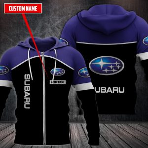 Personalized Subaru 3D Fleece Hoodie