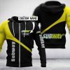 Personalized Subway 3D Hoodie