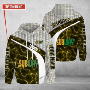 Personalized Subway Custom All Over Print 3D Hoodie