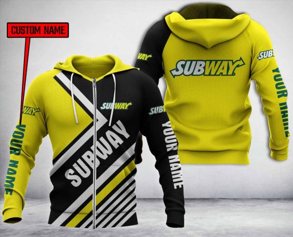 Personalized Subway Ver1 3D Hoodie