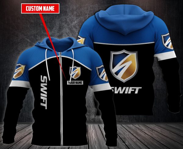 Personalized Swift Transportation 3D Fleece Hoodie