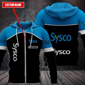 Personalized Sysco 3D Fleece Hoodie