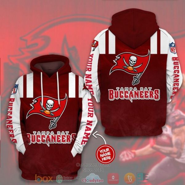 Personalized Tampa Bay Buccaneers Nfl Custom 3D Hoodie