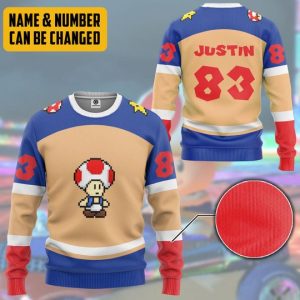 Personalized Toad Custom 3D Shirt