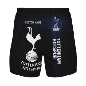 Personalized Tottenham Hotspur Black Custom 3D Shirt