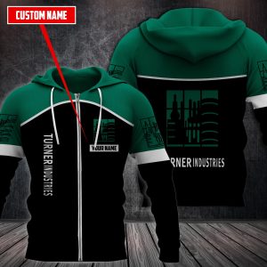 Personalized Turner Industries 3D Hoodie