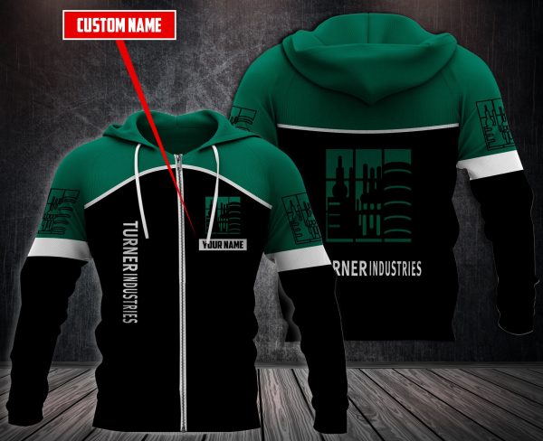 Personalized Turner Industries 3D Hoodie