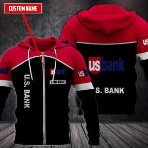 Personalized U.S. Bank 3D Hoodie