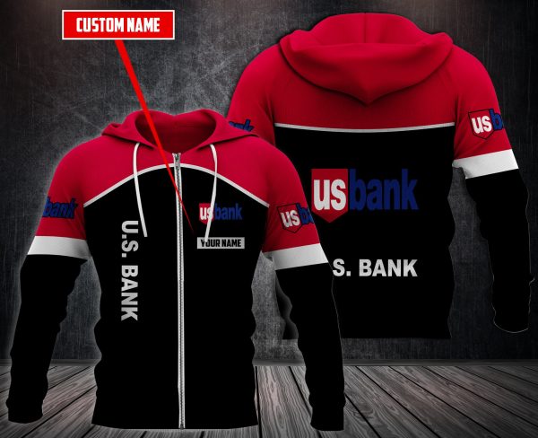 Personalized U.S. Bank 3D Hoodie