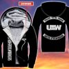 Personalized United Steelworkers Custom All Over Print 3D Fleece Hoodie