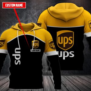 Personalized Ups 3D Fleece Hoodie