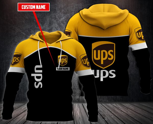 Personalized Ups 3D Fleece Hoodie