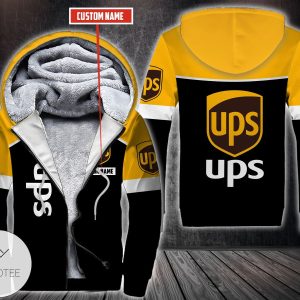 Personalized Ups Fleece Hoodie