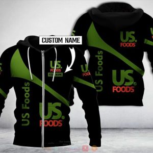 Personalized Us Foods 3D Hoodie