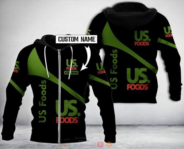 Personalized Us Foods 3D Hoodie