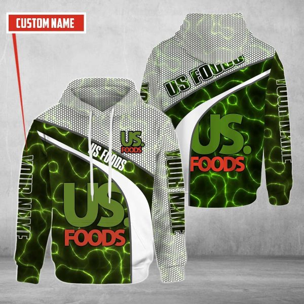 Personalized Us Foods Custom All Over Print 3D Hoodie