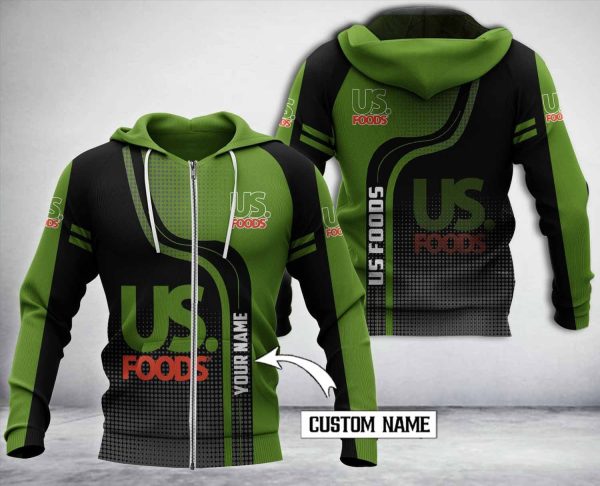 Personalized Us Foods Custom Hoodie