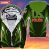 Personalized Us Foods Green Custom 3D Fleece Hoodie