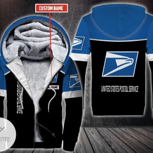 Personalized Usps Fleece Hoodie