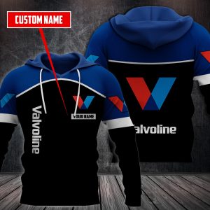 Personalized Valvoline Custom 3D Fleece Hoodie