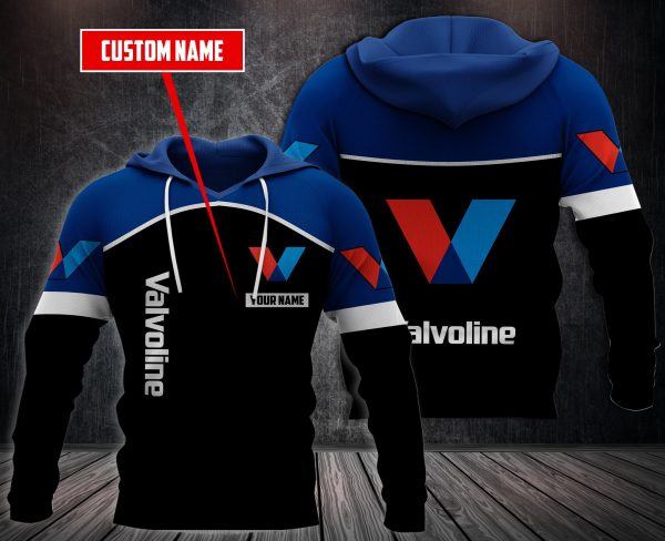 Personalized Valvoline Custom 3D Fleece Hoodie