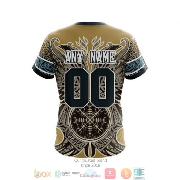 Personalized Vegas Golden Knights Nhl Norse Viking Symbols Custom 3D Shirt