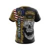 Personalized Vegas Golden Knights Skull Concept 3D Shirt