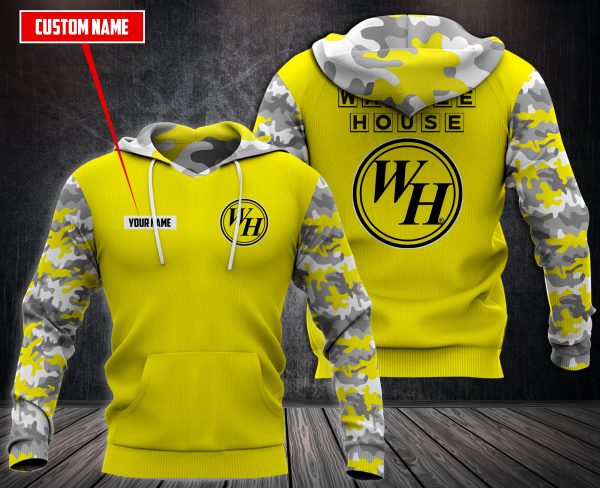 Personalized Waffle House 3D Fleece Hoodie