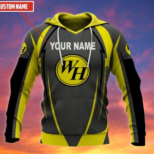 Personalized Waffle House Grey Yellow Custom All Over Print 3D Hoodie