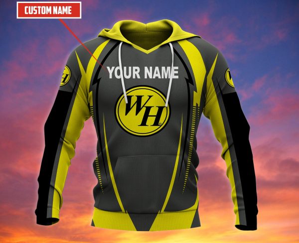 Personalized Waffle House Grey Yellow Custom All Over Print 3D Hoodie