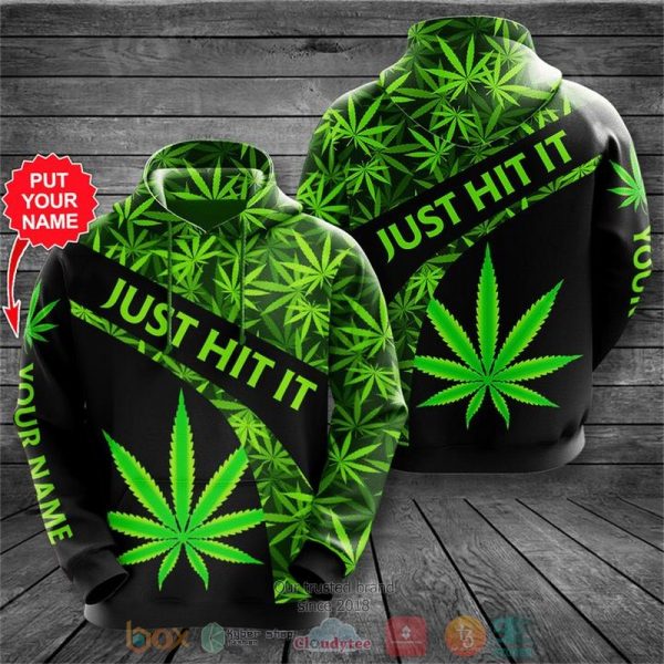 Personalized Weed Just Hit It Custom 3D Shirt