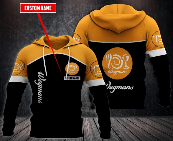 Personalized Wegmans 3D Fleece Hoodie